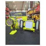 Ryobi 18V 2-Tool Light Combo (Grade: B-)