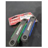 Husky 2 PC folding hex key set