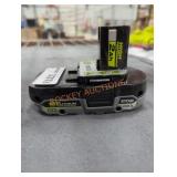 Ryobi 18v 2 ah battery