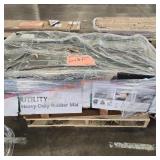 Traffic master heavy duty rubber mat 3.5x6 ft