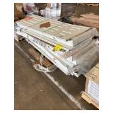 48 X 80 in. Bypass Closet Doors, 13 X THE BID