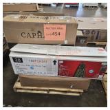 Caphaus massage table,range hood,Xmas tree