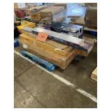 Lighted Glass Display Cabinet , Folding Bookcase