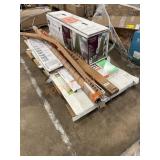 36 X 84 in. Barn Door, Milwaukee Redstick Level