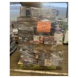 Sump pump, finish sprayer, Radiant heater