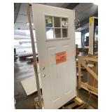 36ï¿½x80ï¿½ Steel Wood Edge Entry & Patio Door