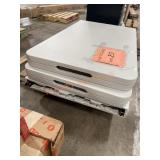 Lifetime 8ï¿½ Folding Tables, 4x the bid