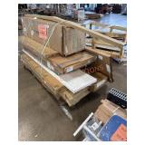 4 ft. Butcher Block, Mirrors, Christmas Tree