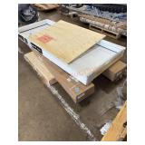 32 X 80 in. Exterior Doors, Barn Doors, Plywood