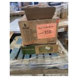 Chandelier, Arm Accent Chair in Linen, Mosaic Tile