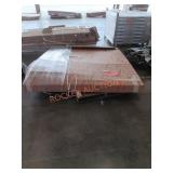 6ft  wide white double 10 lite French door( no