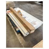 8 ft. Deck Railing Panels, Baseboard Trim