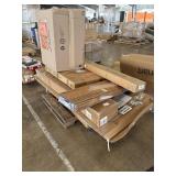 Fireplace Doors, Trashcan, Door, Desk, Light