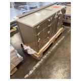 60 in. Vanity, Good Top