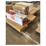 Metal Cabinet, Christmas Trees, Shutters