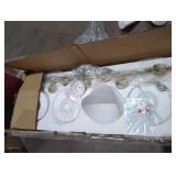 KAISITE 36 in. 4-Light Brushed Gold Vanity Light