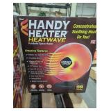 1 handy heater heatwave parabolic space heater
