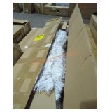 White Pre LIT Christmas Tree, Unknown Size