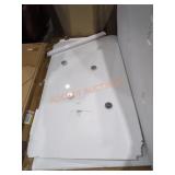 29" x 51" Glass Shower Panel