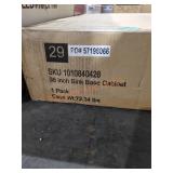 36" Sink Base Green Cabinet