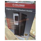Pelonis digital oil filled radiant heater