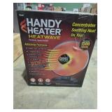 Handy heater heatwave parabolic space heater