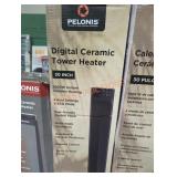 Pelonis digital ceramic tower heater