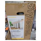 50L Stainless Steel Semi-Round Step Trash Can