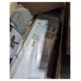 2 boxes of laminate hardwood flooring