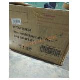 Interlocking deck tiles