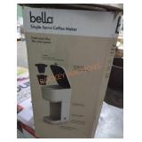 Bella single serve coffee maker