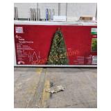 6.5ft Festive Pine LED Pre-lit Tree