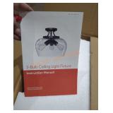 3 Blub Ceiling Light Fixture