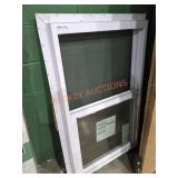 (1) 29.75" x 48.75" White Vinyl Replacement Window