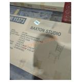 Baxton studio chair with cushion seat