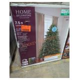 Home Decorators 7.5 ft Yorkshire twinkling fir