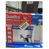 Quadtro washing machine outlet box