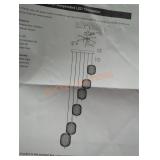 Wire Suspended Chandelier