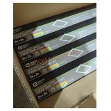 4 CE T Bar Grid Light Kits , 2