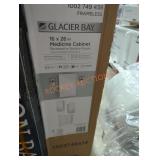 Glacier Bay 16" x 26" Medicine Cabinet