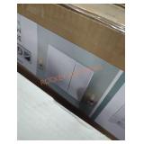 30" x 26" frameless medicine cabinet