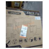 Lifetime 4 ft folding table