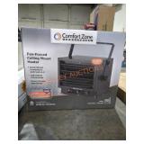 Comfort Zone Fan-Forced Ceiling Mount Heater