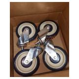 Box Lot Of Caster Wheels