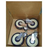 Box Lot Of Caster Wheels