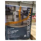 26" Outdoor Gas Fire Pit