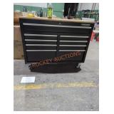 Husky 46" 9 drawer black toolbox