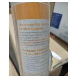 Waterproofing membrane for tiled showers