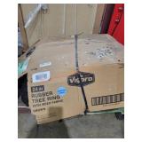 24" Rubber Tree Ring with Weed Fabric