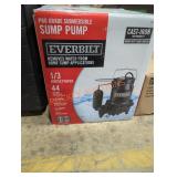 Everbilt Sump Pump 1/3 Horsepower